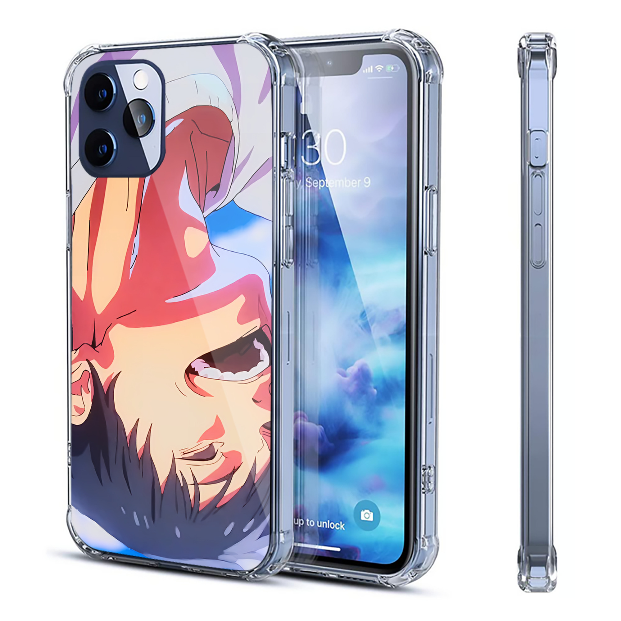 （画像用） SPY×FAMILY间谍家家酒 【iPhone 12シリーズ対応】透明スマホケース（クリアソフトケース）